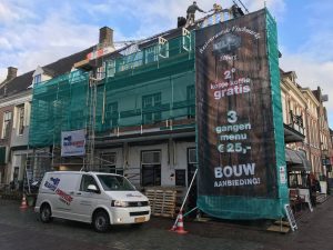 renovatie restaurant Grand Café de Vischmarkt in Elburg